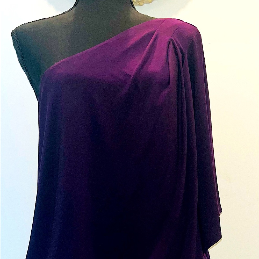 Evening One Shoulder Mini Dress